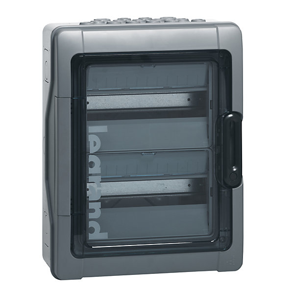 Coffret étanche PLEXO avec embouts à perforation directe prémontés gris 26 modules - LEGRAND - 001922