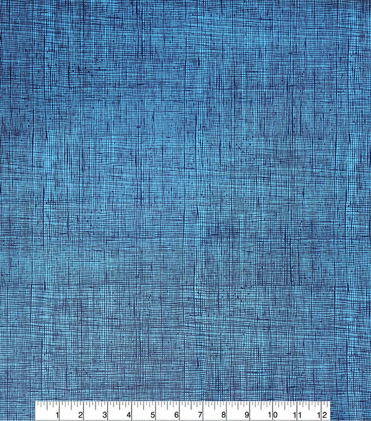 Alexander Henry Royal Blue Heath Premium Cotton Fabric