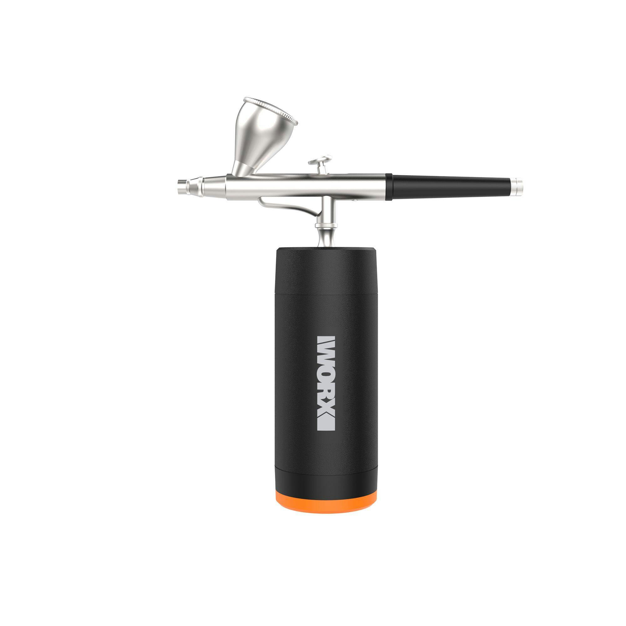 WORX WX742L.9 MAKERX 20V Power Share Compact Cordless Air Brush Paint Sprayer, Tool Only
