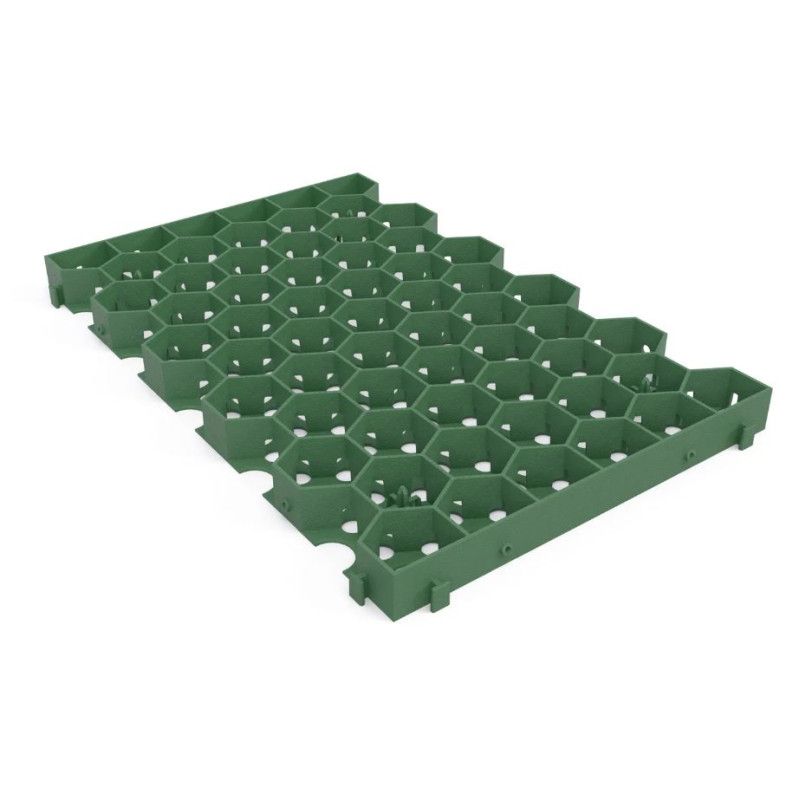 Palette 104 Dalles de gazon verte 60 x 39 x 4 cm COBO GARDEN