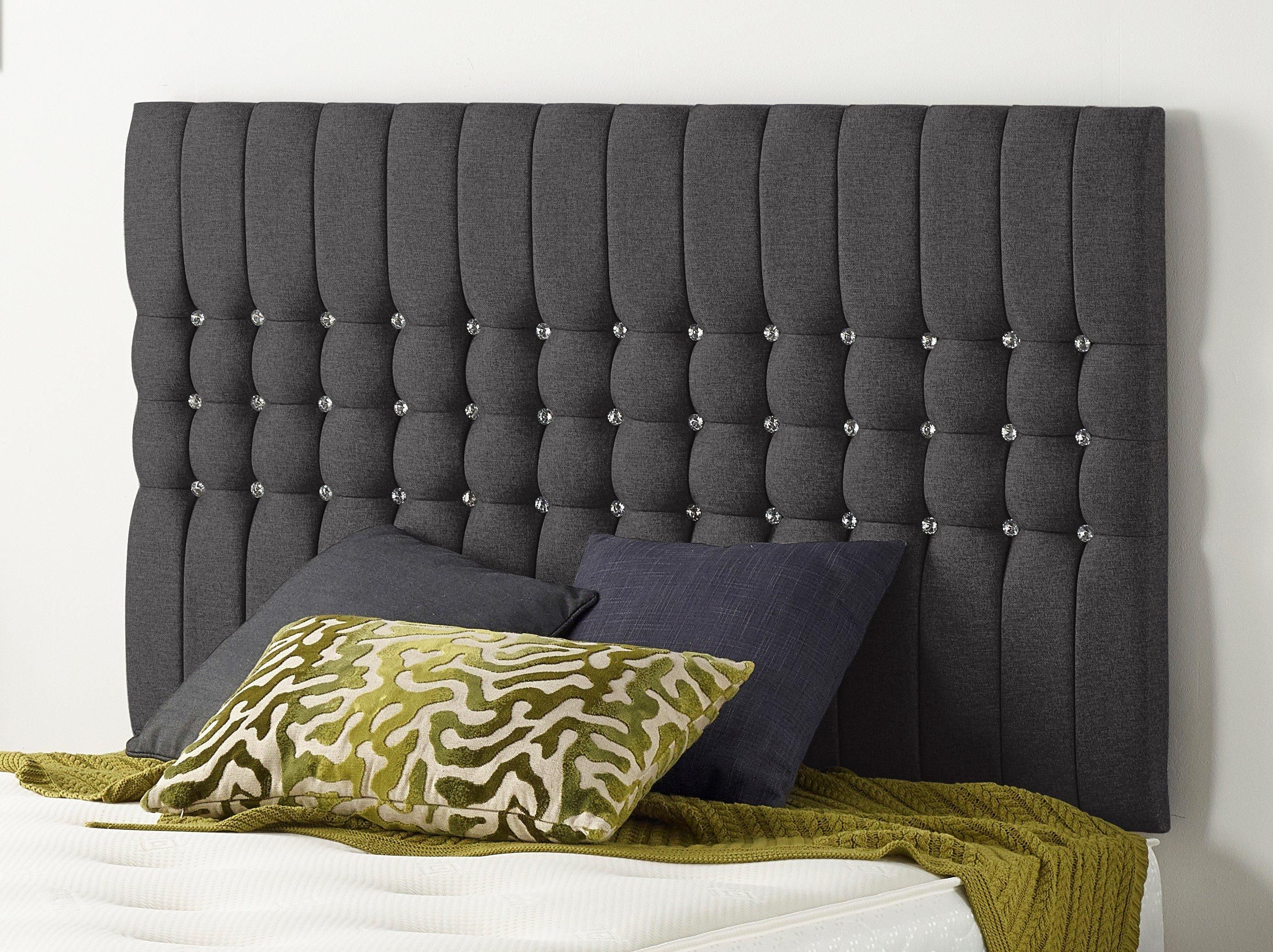 Somnior Galaxy Divan Bed Base With 4 Drawers and Headboard Plush