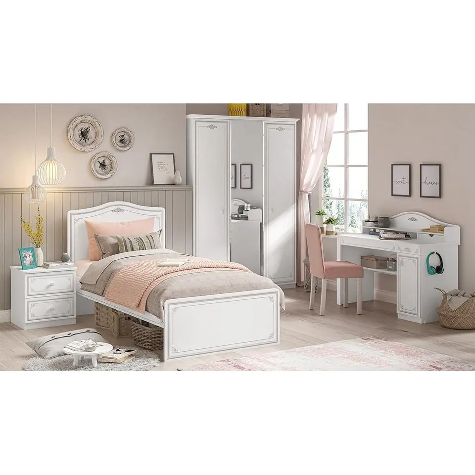 Emily boekenkast kast meisjeskamer