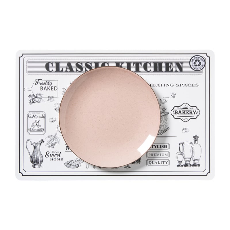 Placemat keuken - 43.5x28.5 cm - diverse varianten