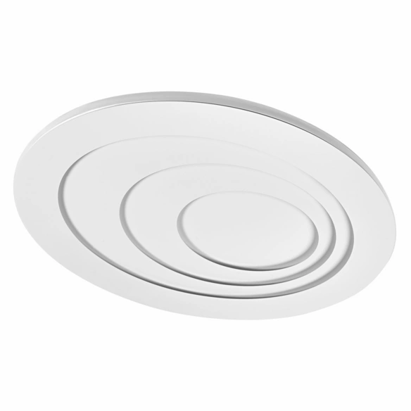 LED-Deckenleuchte, LxBxH: 720x580x56 mm, warmweiß, weiß