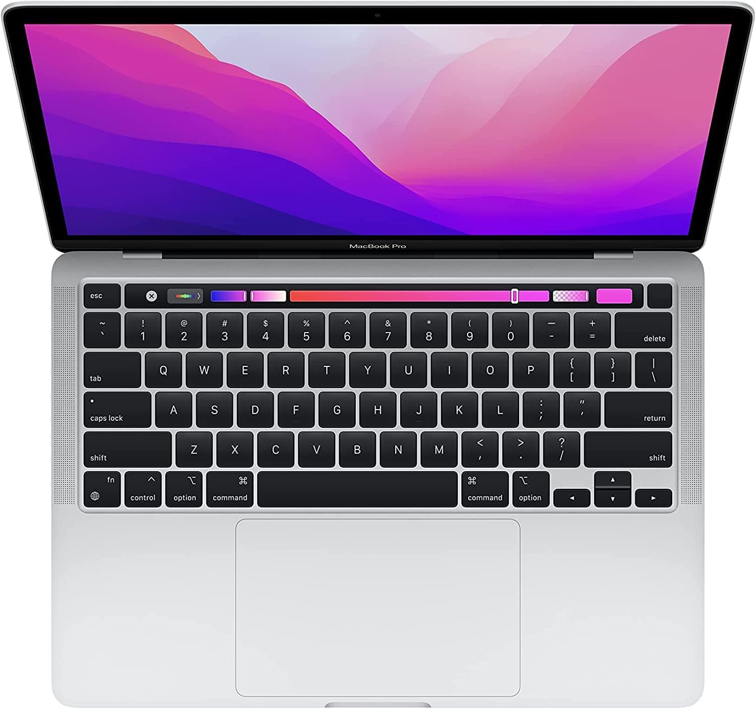 2022 Apple MacBook Pro with Apple M2 Chip (13-inch, 8GB RAM, 256GB ​​​​​​​SSD ​​​​​​​Storage) (QWERTY English) Silver (Renewed)