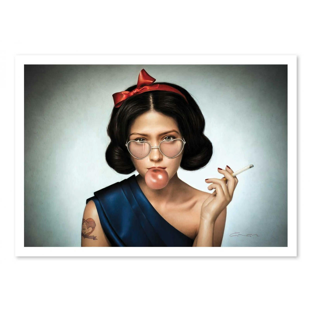 ALEXANDRE GRANGER - AFTER WORK - ALEXANDRE GRANGER - Affiche d'art 50 x 70 cm