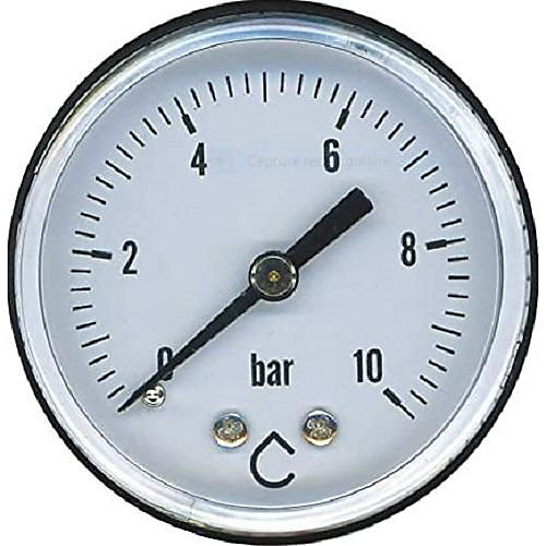 Manomètre axial 1/4 10 bars - 691-08