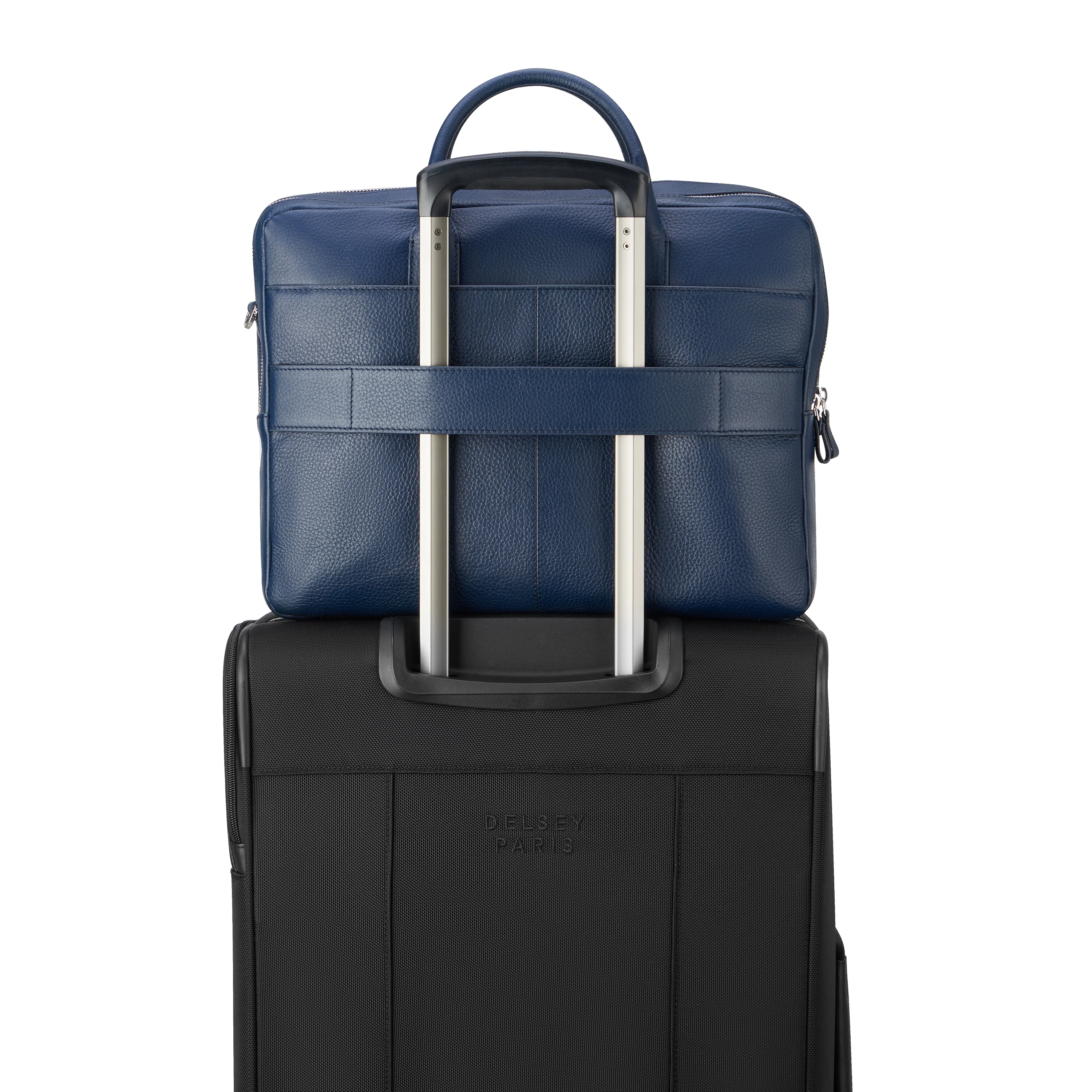 LE CUIR GRAINÉ - SAC 2 COMPARTIMENTS 15,6