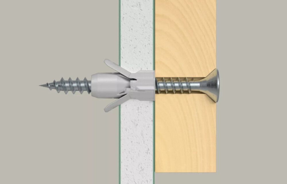 FISCHER BOARD FIXING PLATEPLUGG PD10