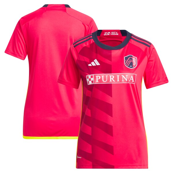 St. Louis City SC adidas Women's 2024 CITY Kit Replica Jersey - Red