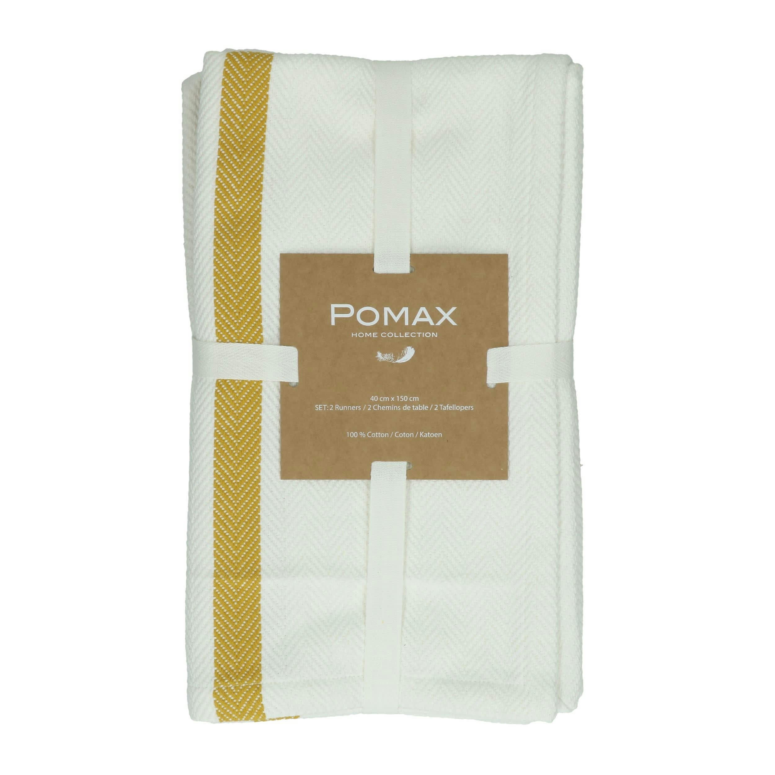 TIZIA - Set de 2 chemins de table