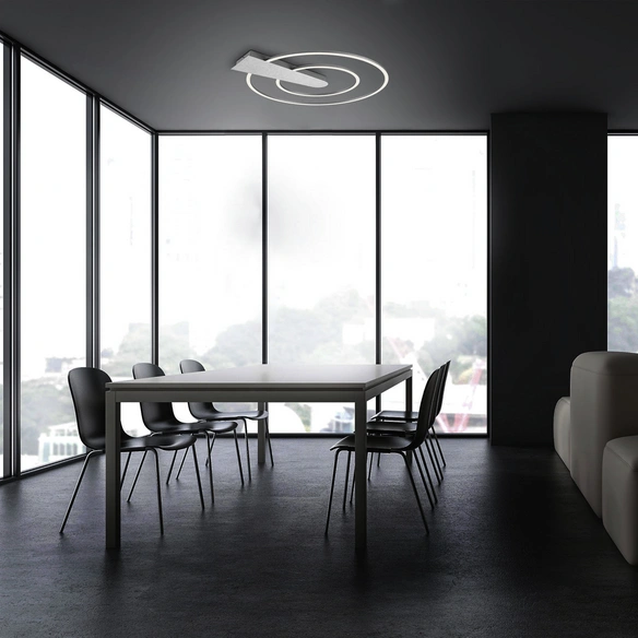 LED-Wand- und Deckenleuchte »NICO DUO«, Breite: 55 cm, 28 W, 230 V