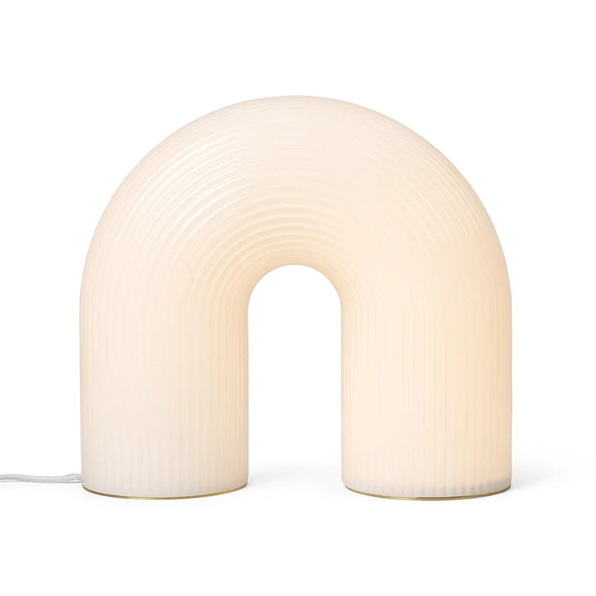 Ferm Living - Vuelta LED Stehleuchte, weiß