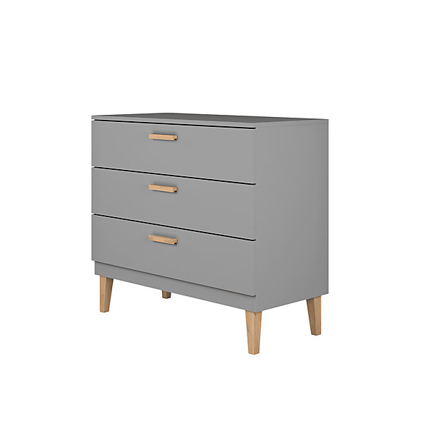 Commode 3 tiroirs Kocot Kids Kubi - Gris