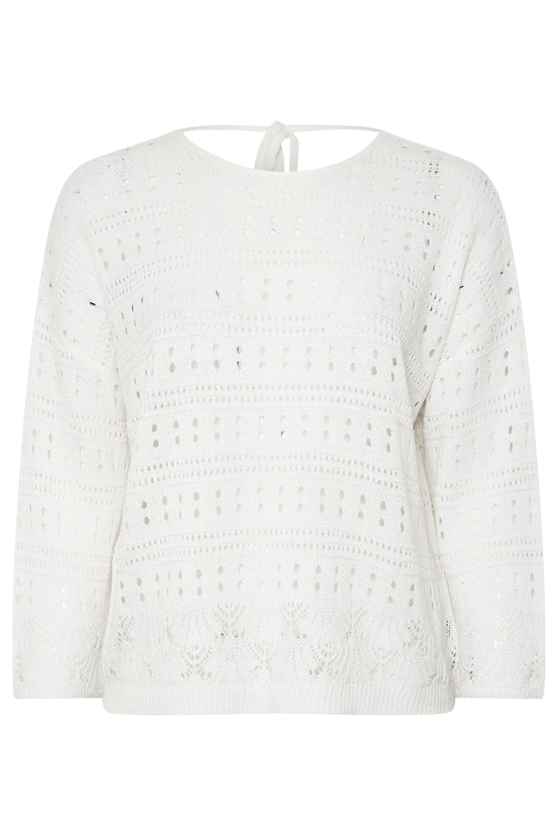Yours Pointelle Knitted Jumper