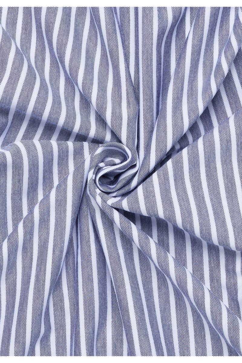 ETERNA 1863 Slim Fit Jerseyhemd marine, Gestreift