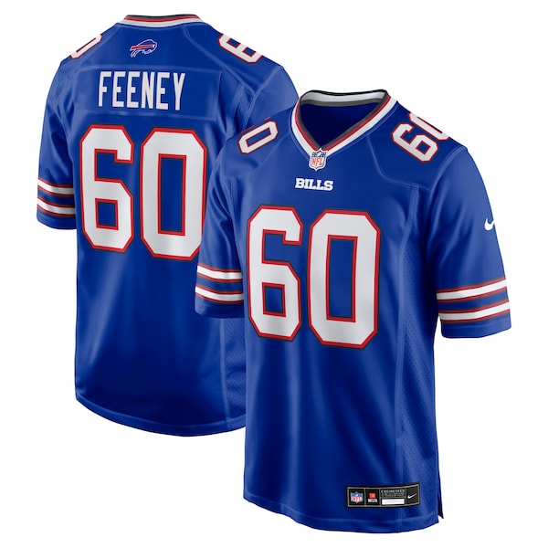 Dan Feeney Buffalo Bills Nike Team Game Jersey -  Royal