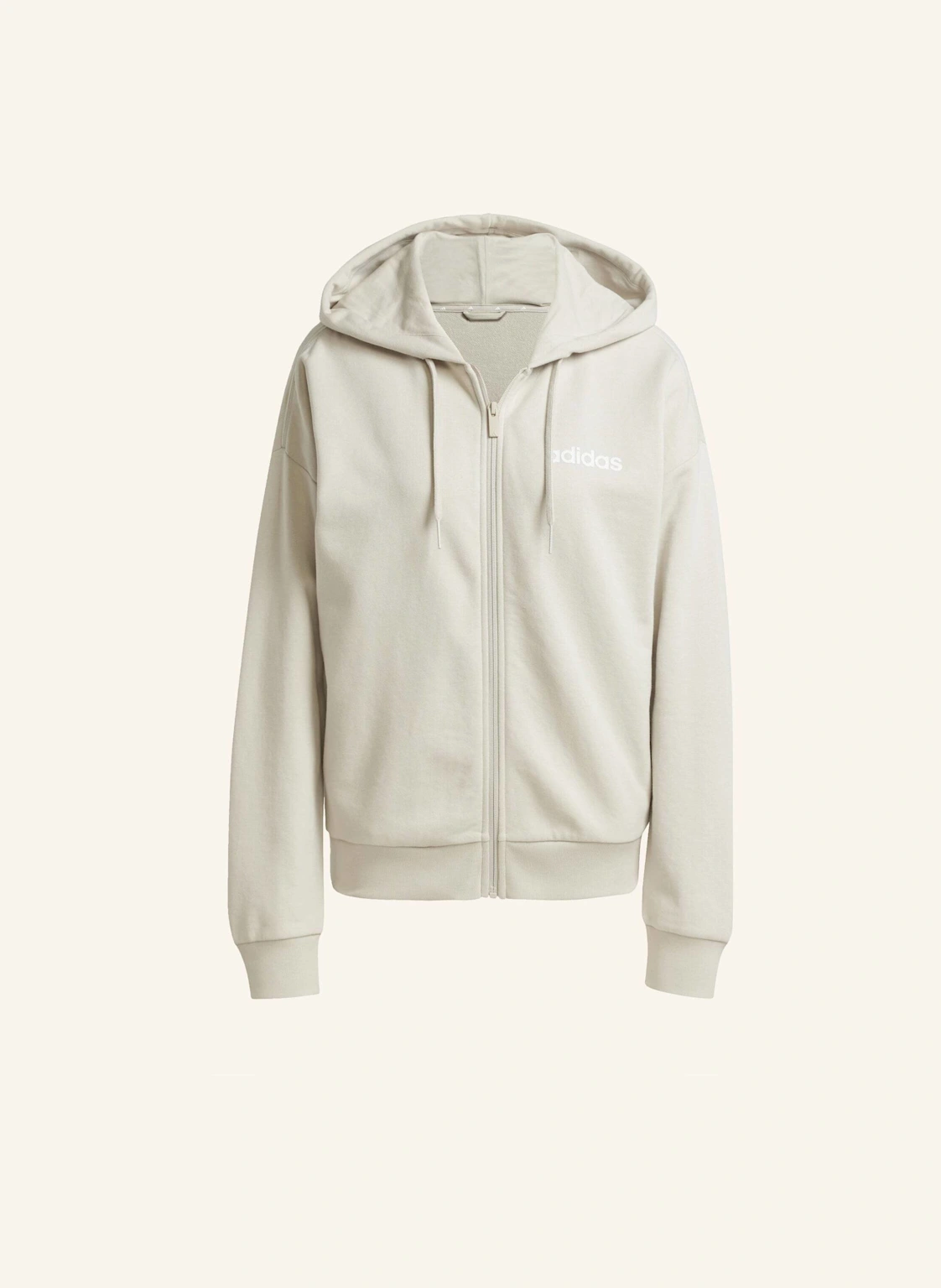 adidas ESSENTIALS LINEAR FRENCH TERRY KAPUZENJACKE