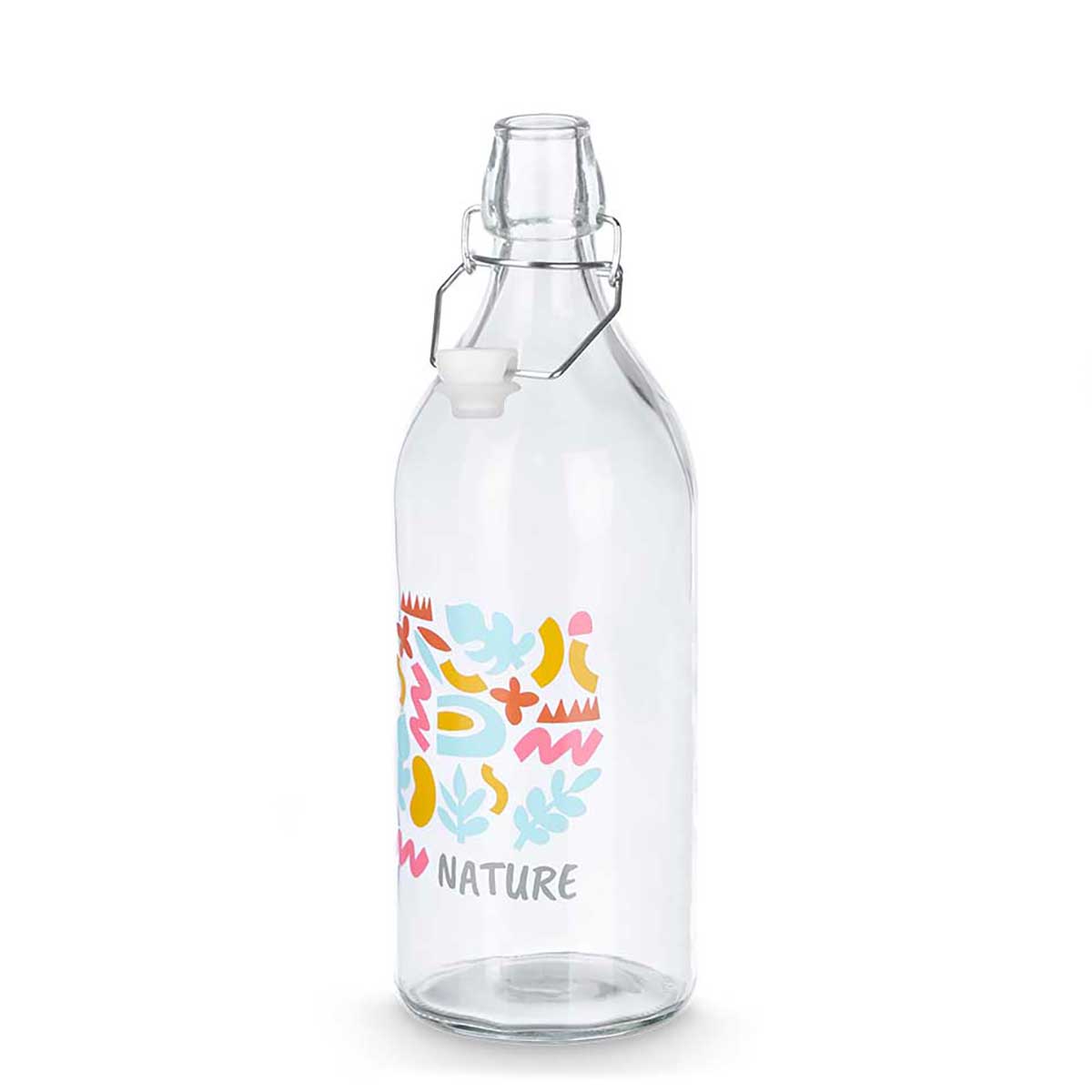 Garrafa Nature Em Vidro 1l