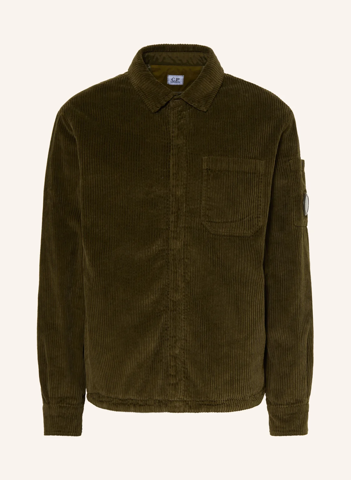 C.P. COMPANY Cord-Overjacket im Materialmix