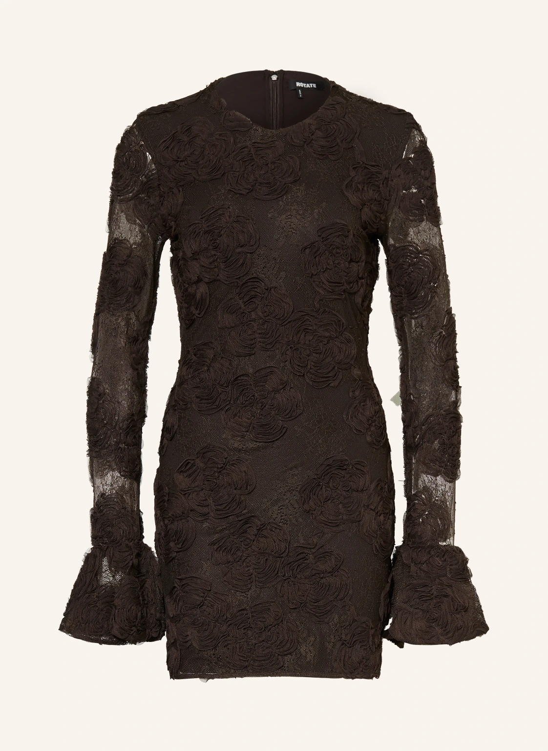 ROTATE Cocktailkleid mit Volants