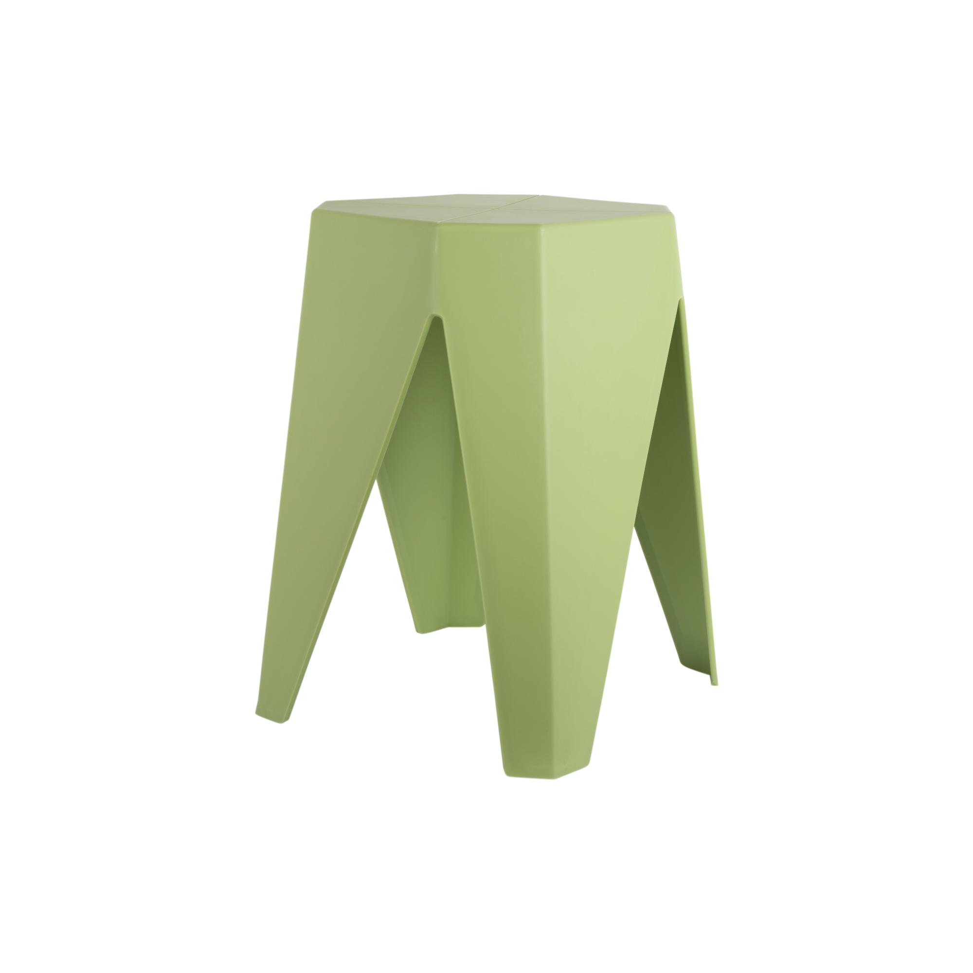 Leitmotiv kruk Cherish - groen - 29x29x47cm