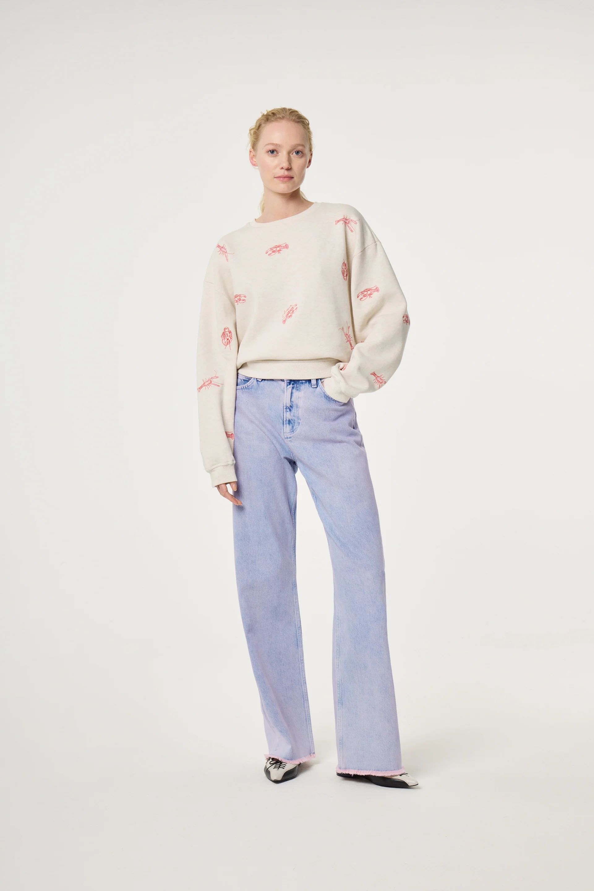 Terry Sweater | Oatmeal Melange