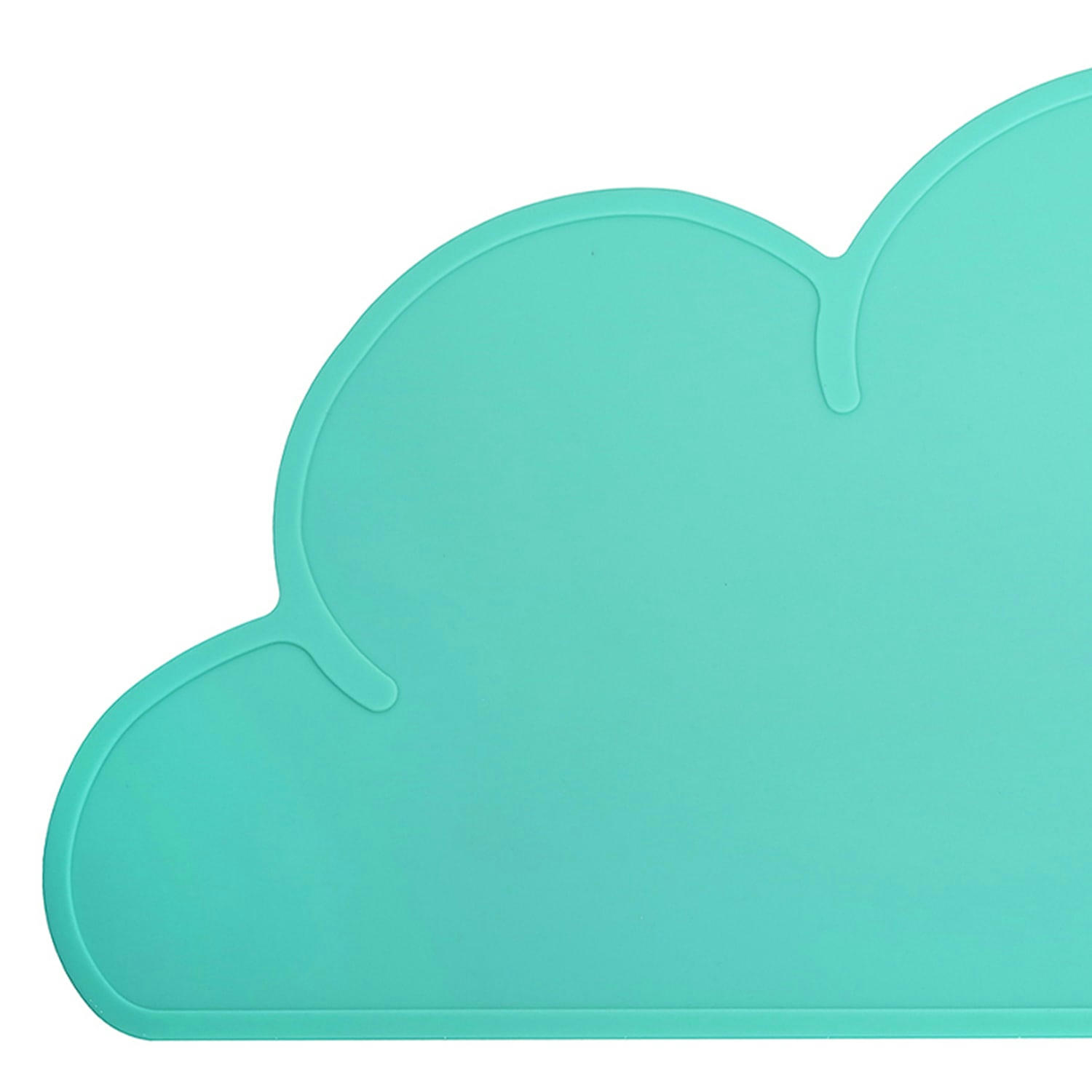 - Set de table en forme de nuage en silicone