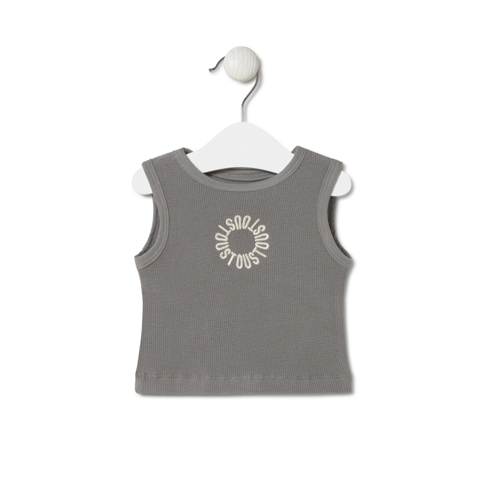 Camiseta sin mangas de bebé Classic gris