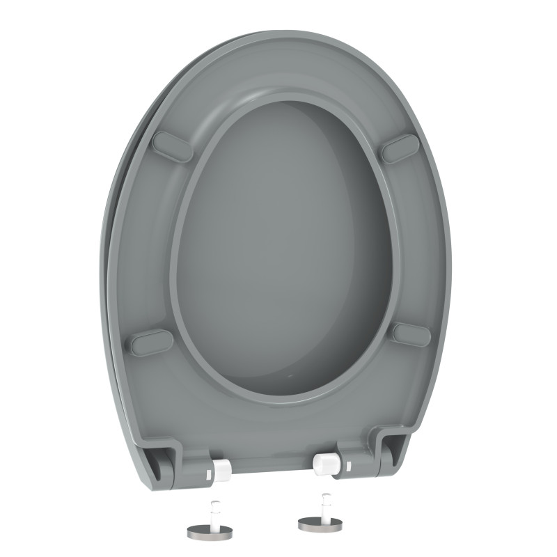 Abattant de toilette Boreo gris ALLIBERT