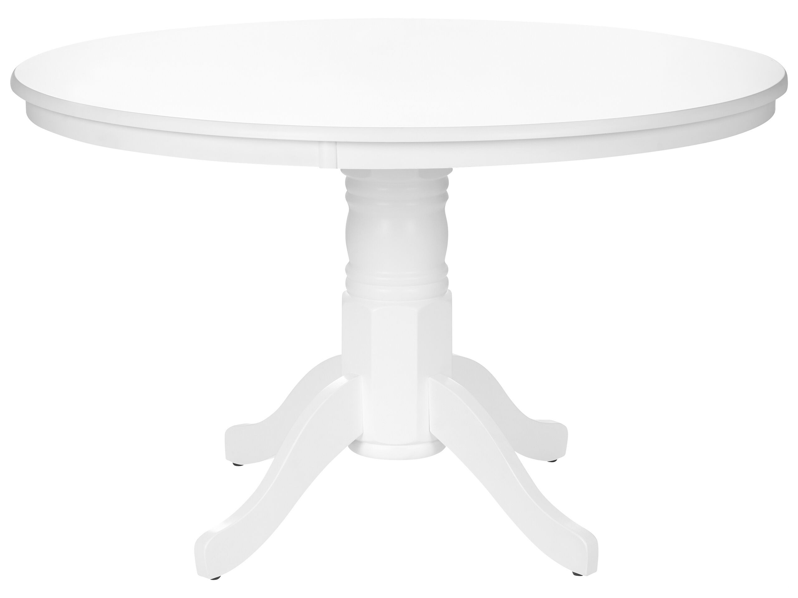 Stół do jadalni biały okrągły 120 cm
