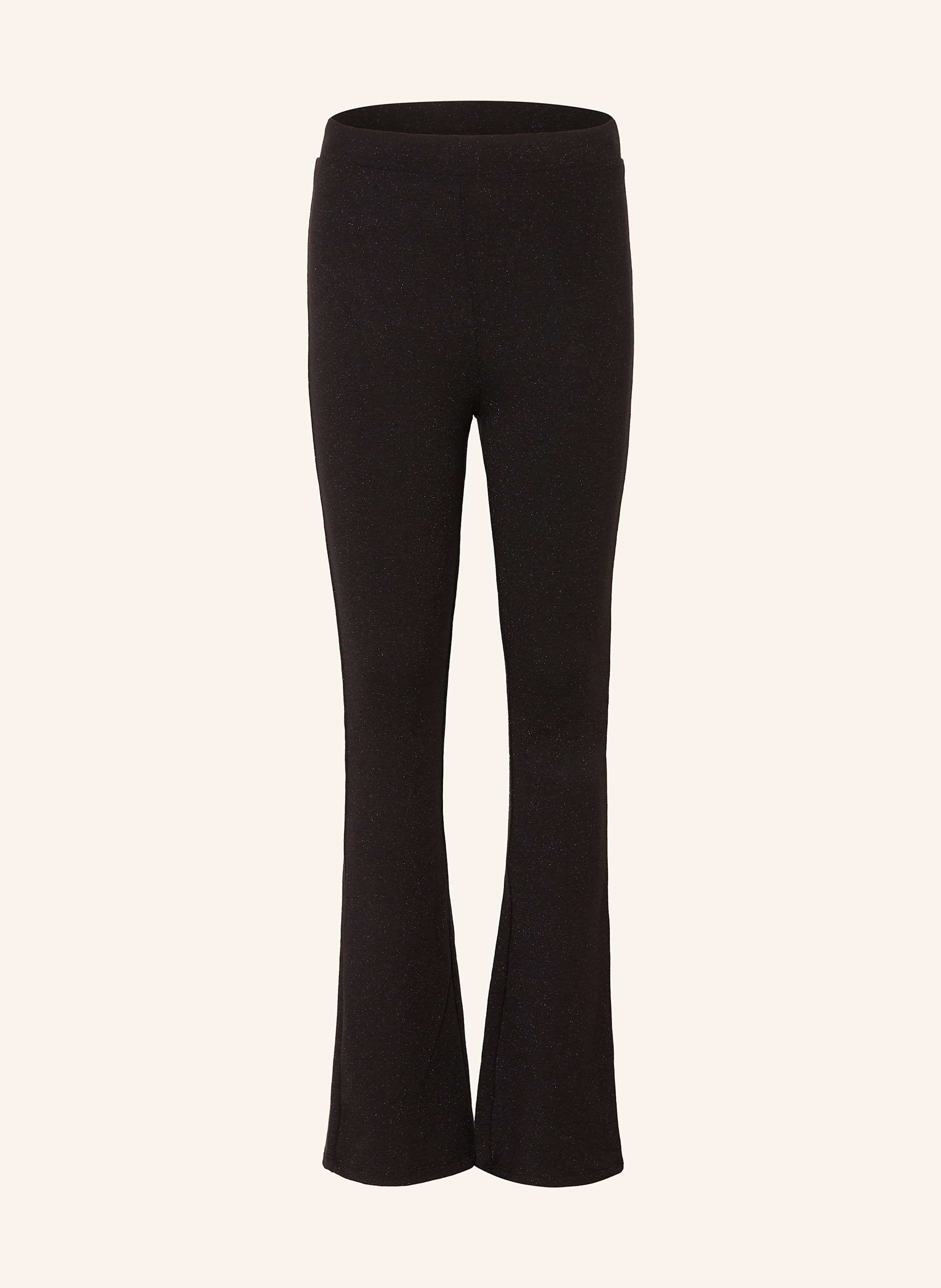 ONLY Jerseyhose mit Glitzergarn
