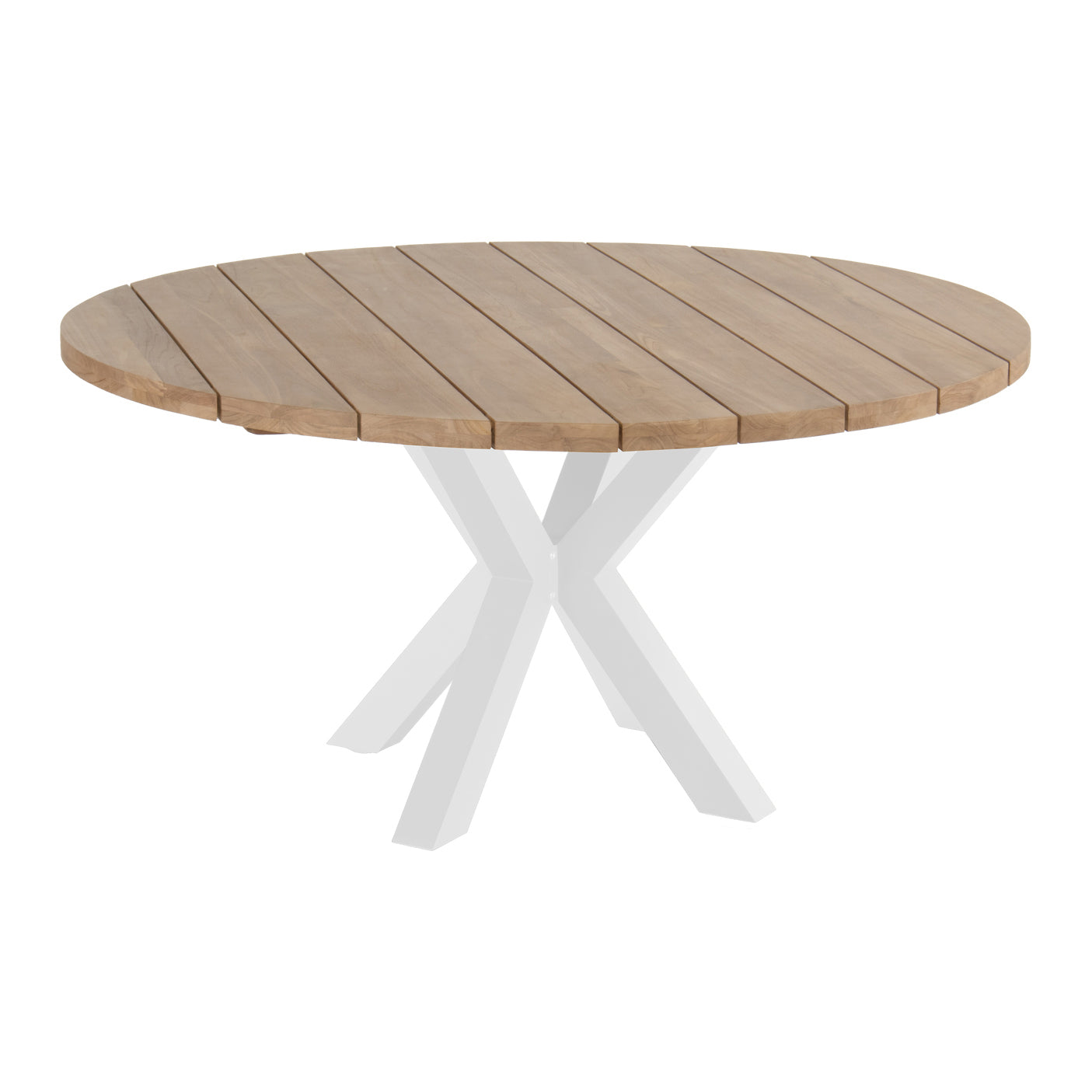 Hartman Stephanie Tuintafel - Ø 150 cm - Wit