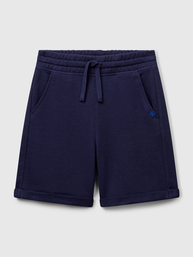 Bermudas in pure cotton sweat