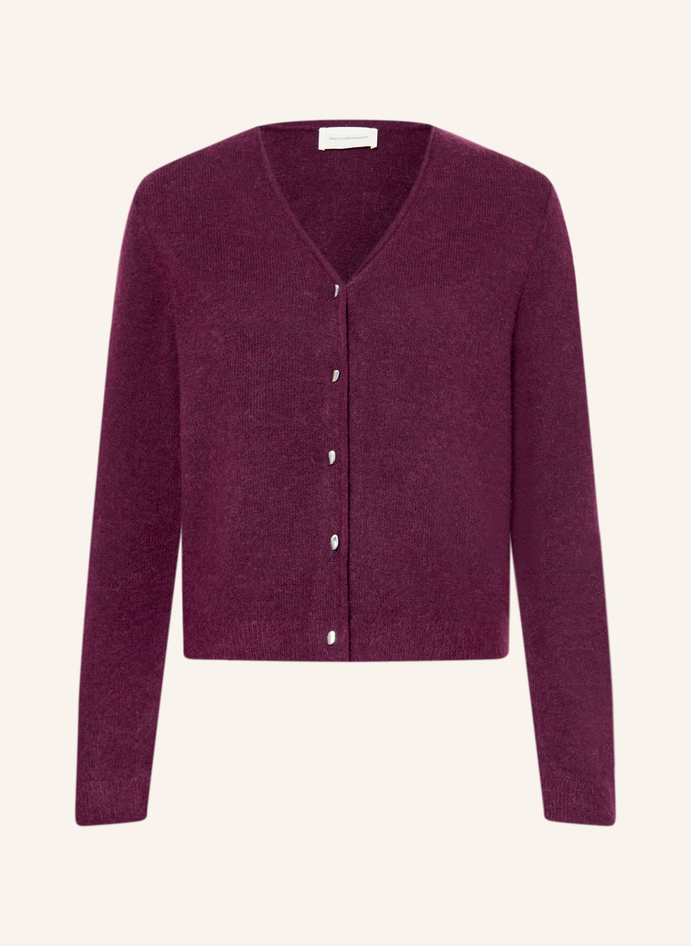 MSCH COPENHAGEN Strickjacke MSCHVILOH mit Alpaka