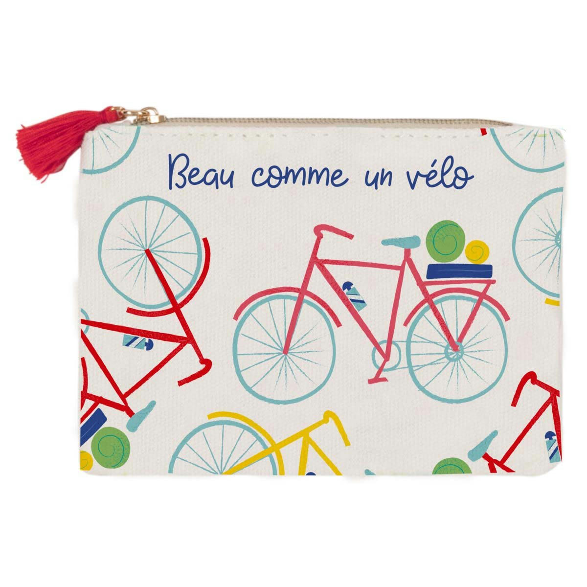 - Porte-monnaie Imprimé Vélo