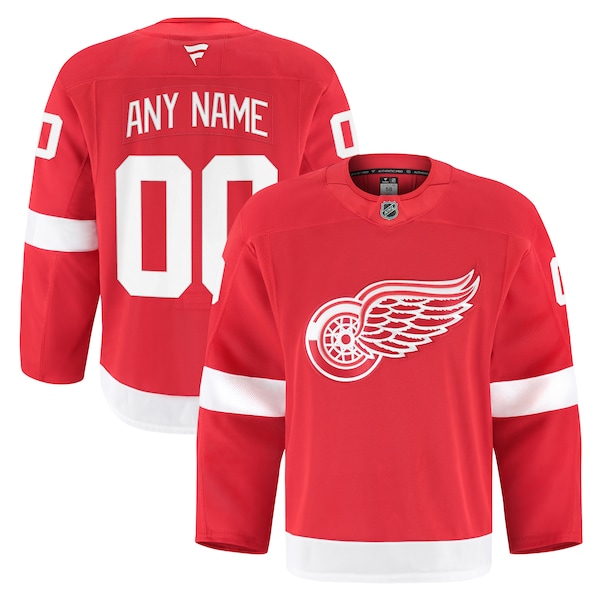 Detroit Red Wings  Home Authentic Pro Custom Jersey - Red