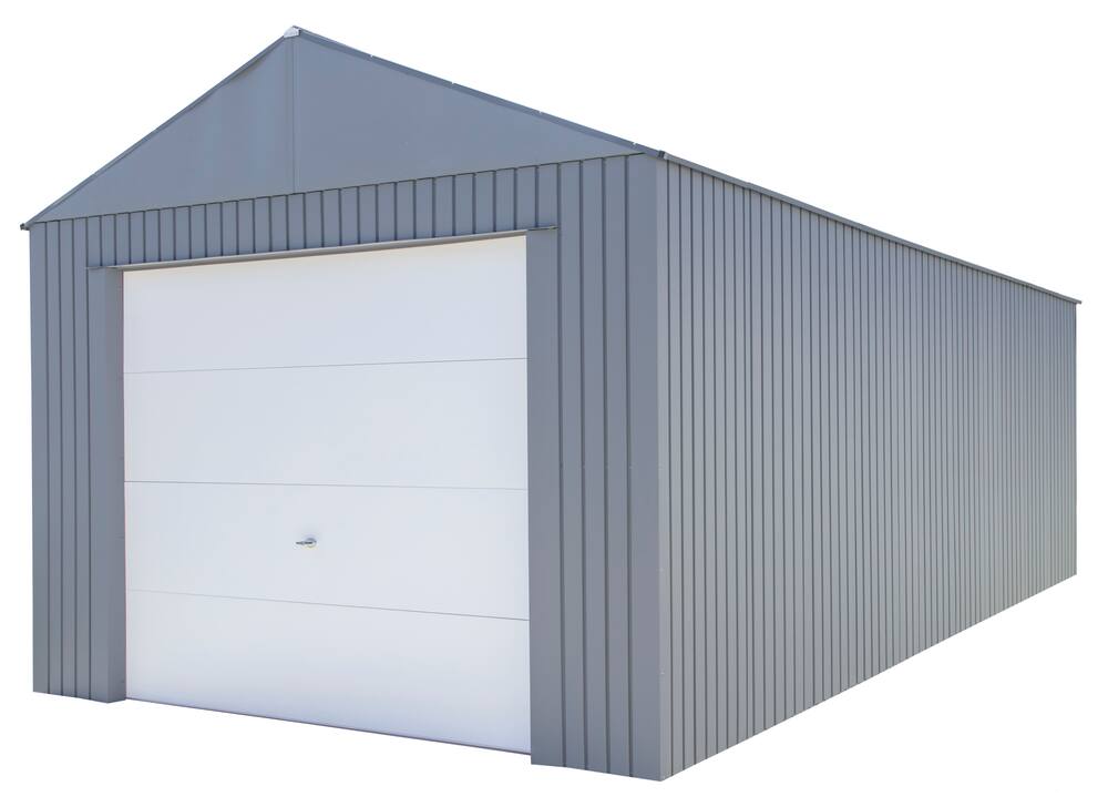 ShelterLogic Sojag Everest Garage, Charcoal, 25-ft
