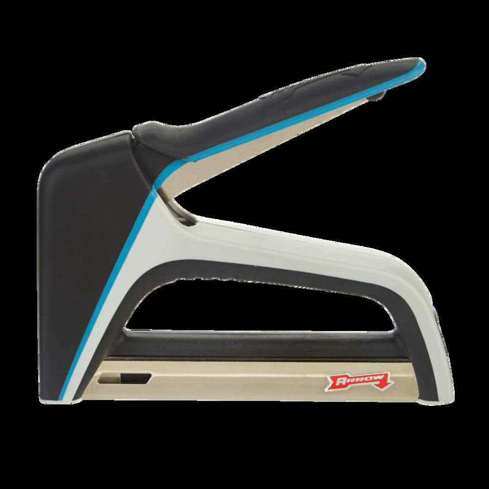 Arrow T50X TacMate Heavy-Duty Staple Gun, Fits 1/4-in, 5/16-in, 3/8-in, 1/2-in Staples, Black/Grey