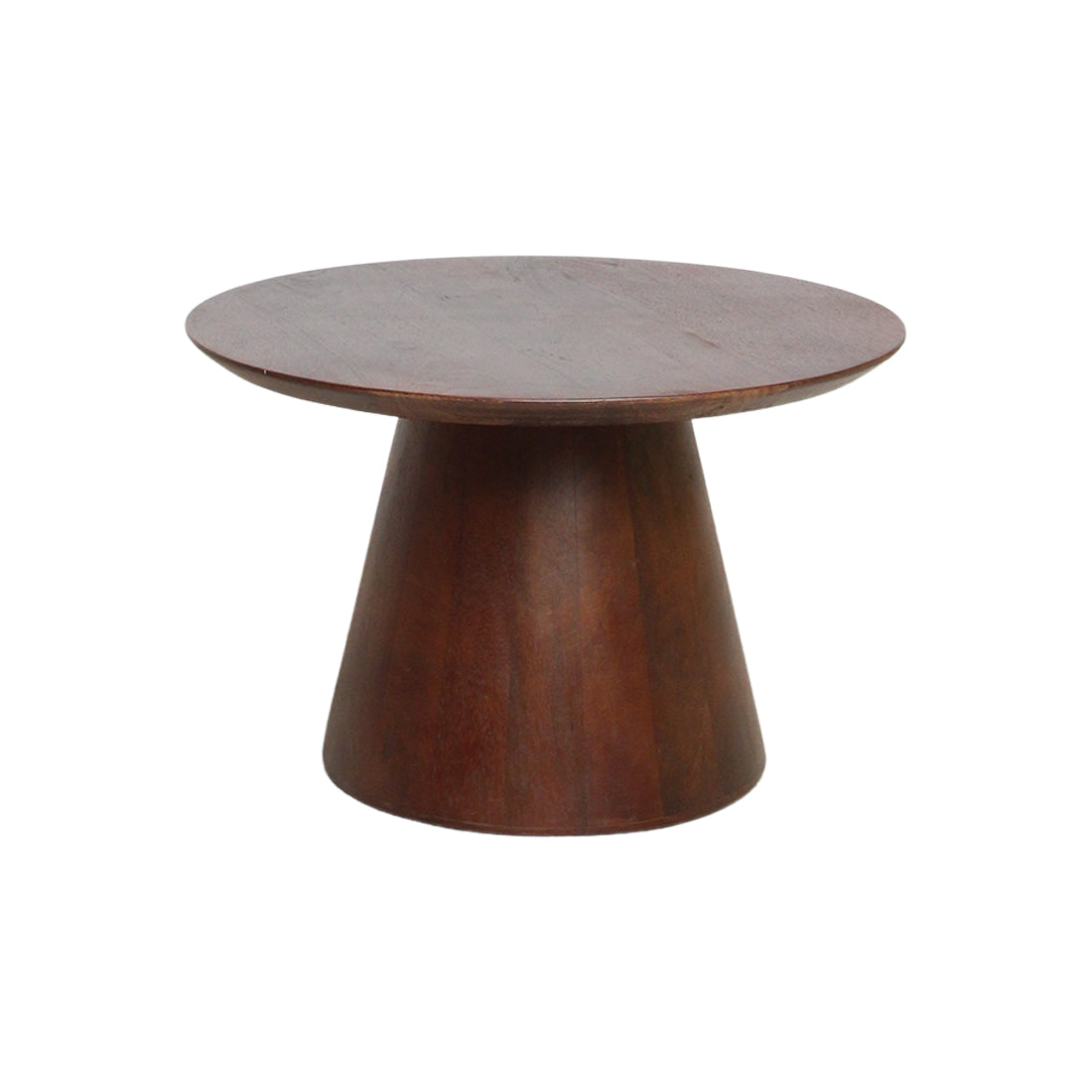 Raw Materials bijzettafel Bullnose Cone - donkerbruin - 55 cm