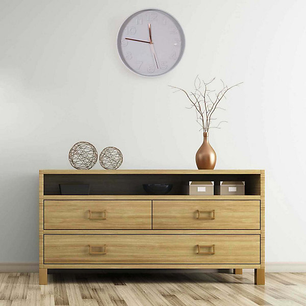 Horloge ronde en plastique Sweet 30.5 cm
