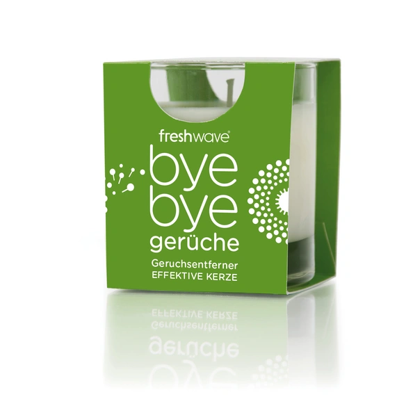 Geruchsentferner-Kerze »Freshwave«, weiß, Brenndauer: 50 Std.