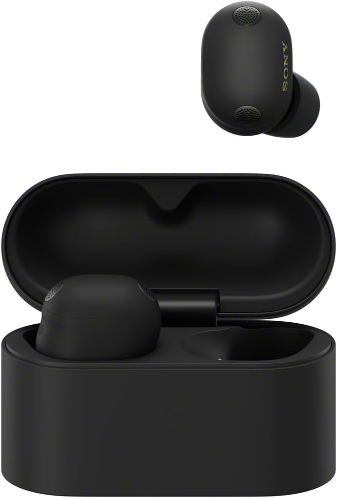 Sony WF-1000XM6 The Best Truly Wireless Noise Cancelling Earbuds (2026 Model), Bluetooth in-Ear Headphones, with Studio-Quality Sound, Up to 24 Hours of Battery Life, Black