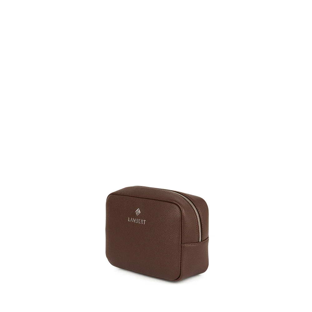 Zoe – Chocolate Recycled Vegan Leather Pouch