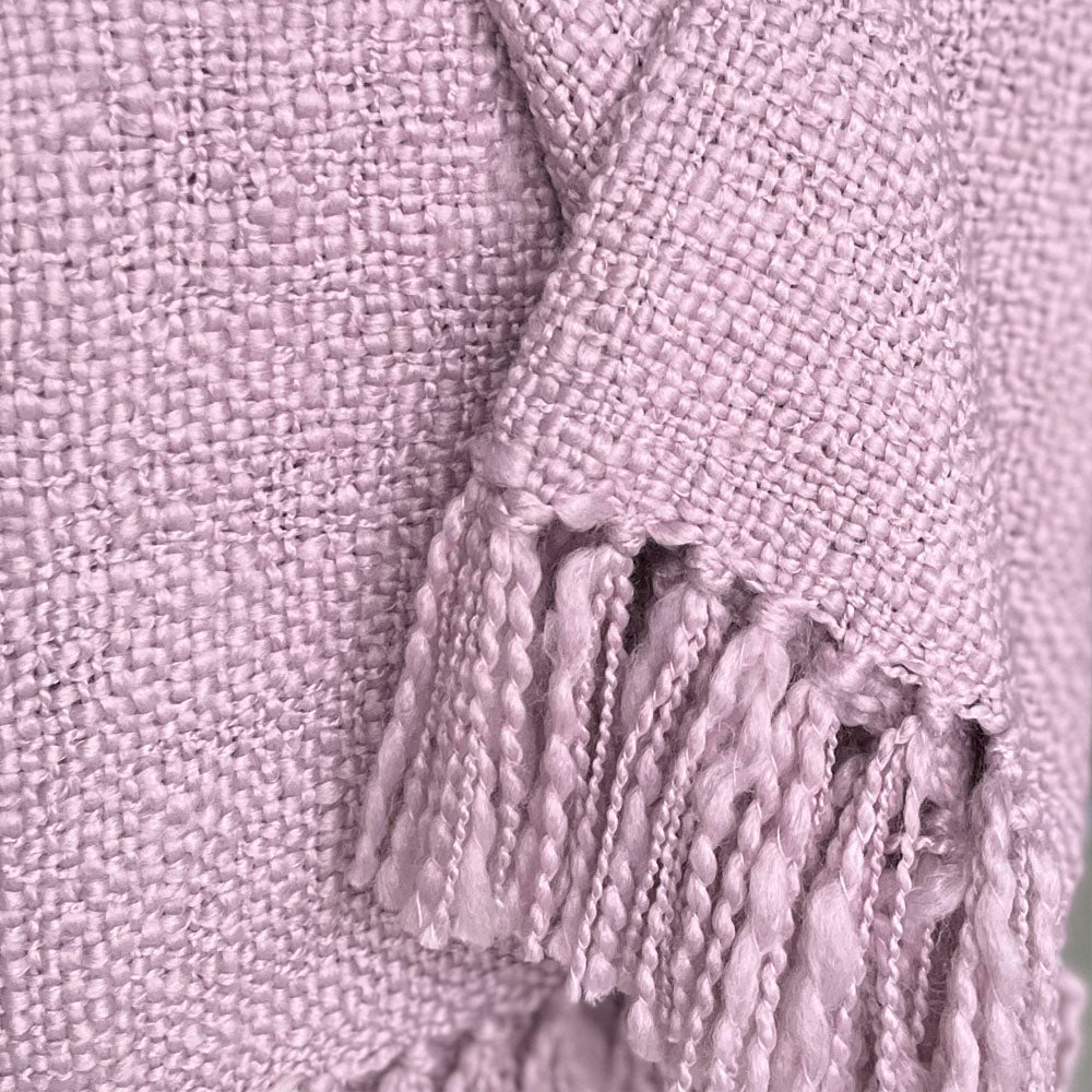 Malagoon Solid Plaid - Orchid Lilac