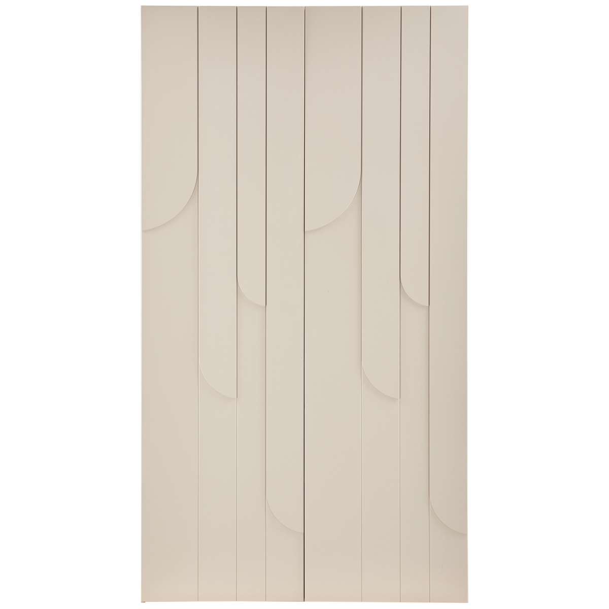 WOOOD 2-deurs kledingkast Rain - Grenen - Dust - 200x110x57