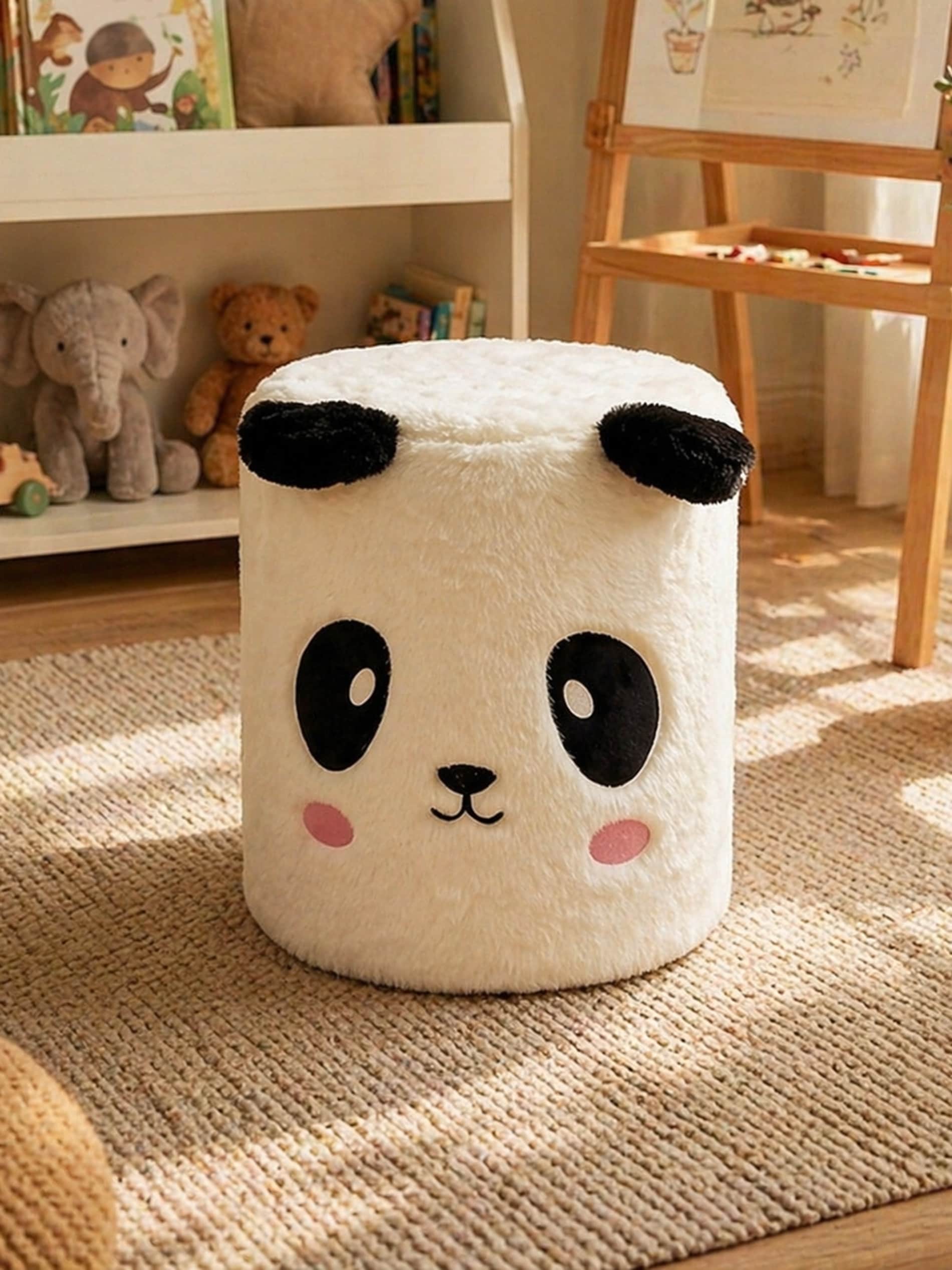 Pluszowy puf z motywem pandy