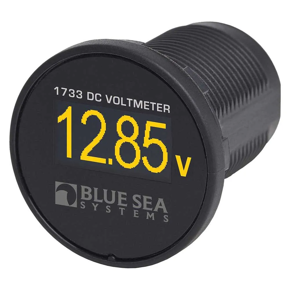 Blue Sea Systems Mini Oled Digital Voltmeter 12-24V