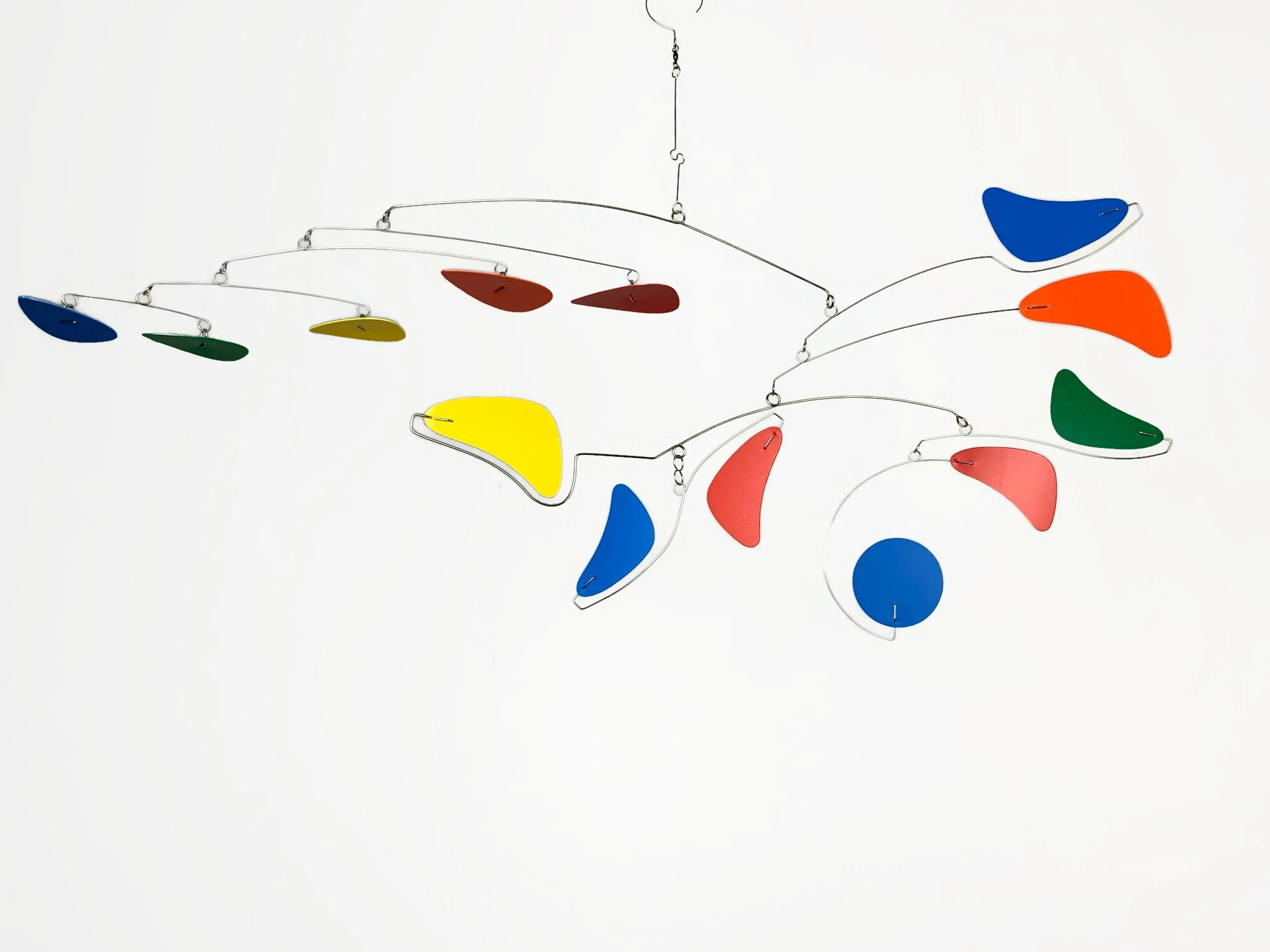 Baby Mobile in Serenity Style Mid Century Modern Rainbow Kinetic Art