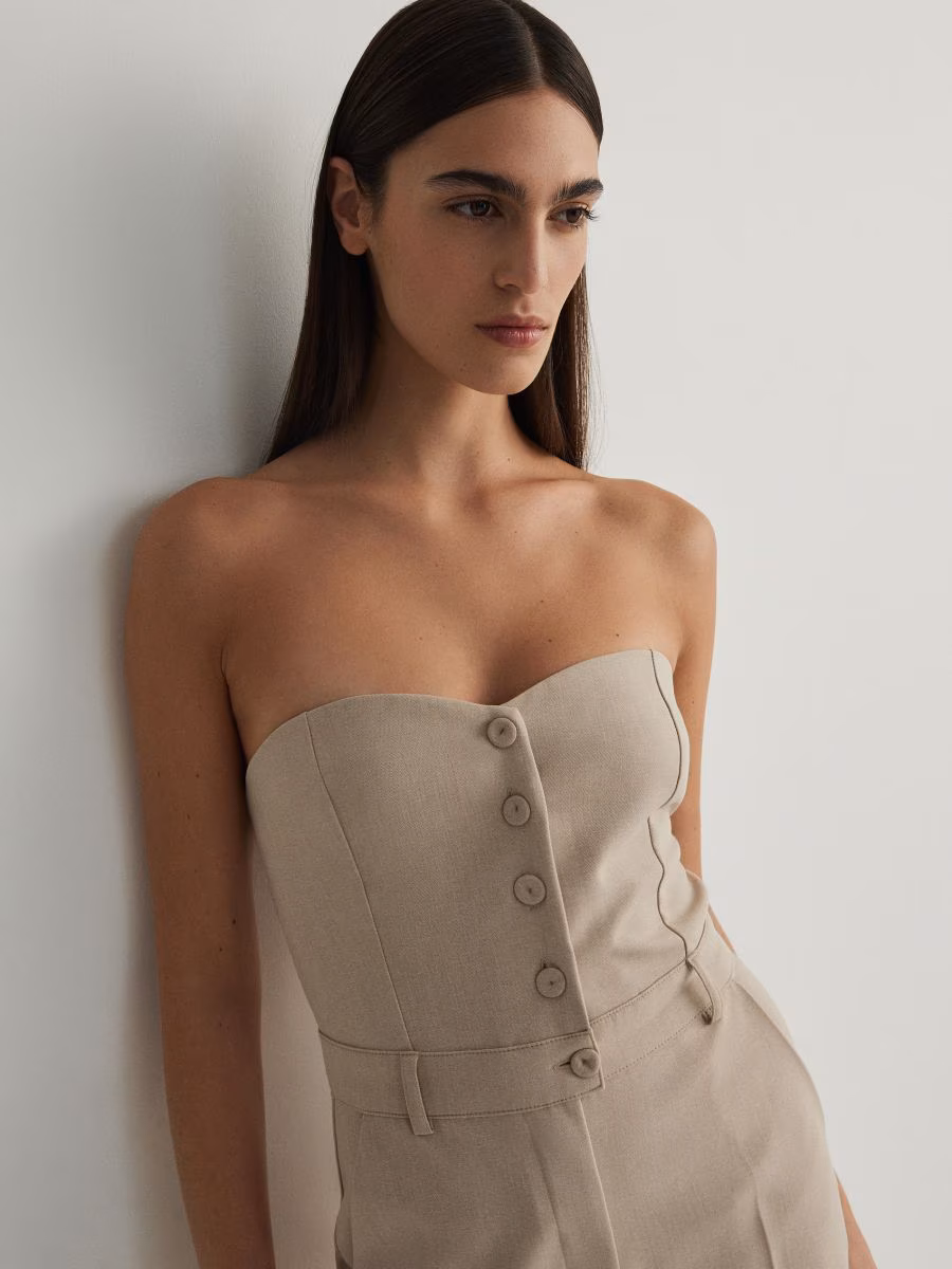 Jumpsuit With Corset Top